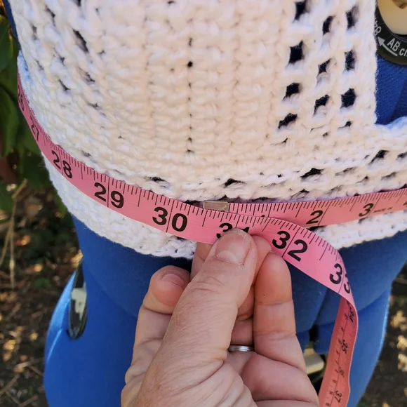 Summer Crochet Halter Cotton Festival Top - Picture 5 of 7